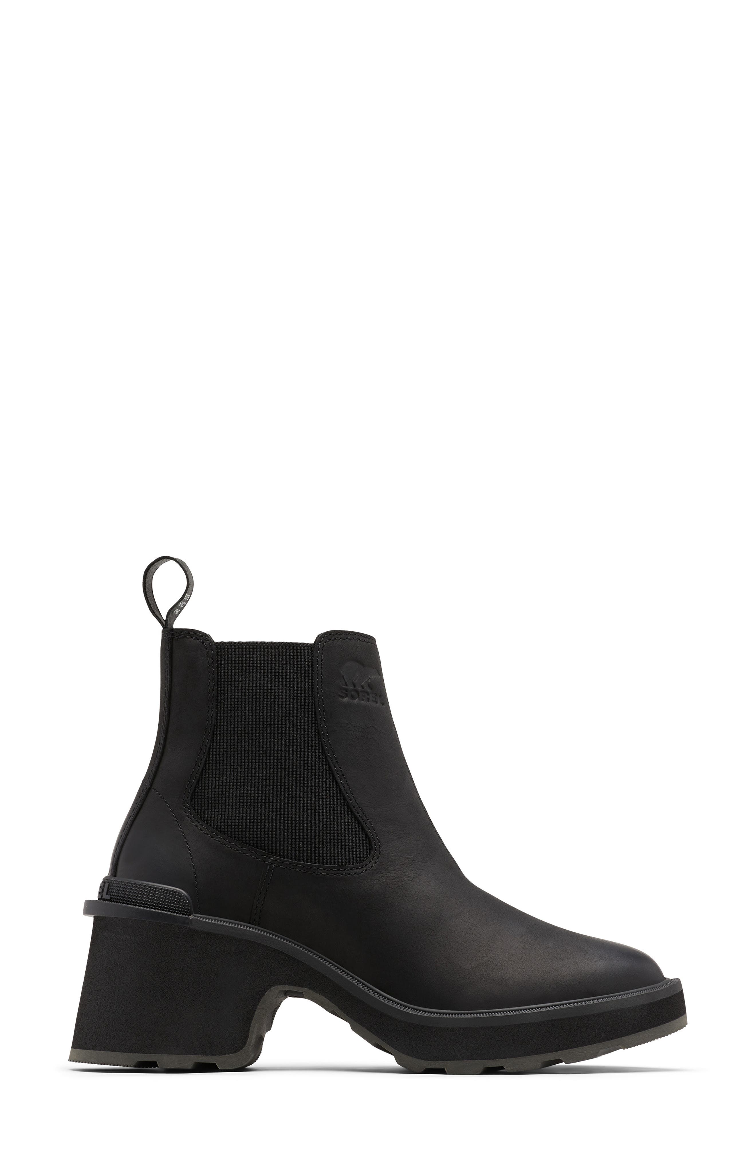 SOREL Hi-Line Waterproof Chelsea Boot, Alternate, color, 