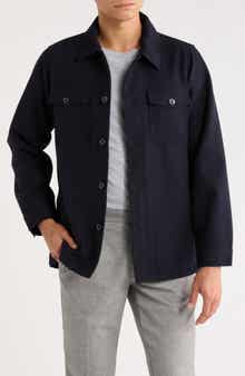 SOUL OF LONDON Melton Shirt Jacket