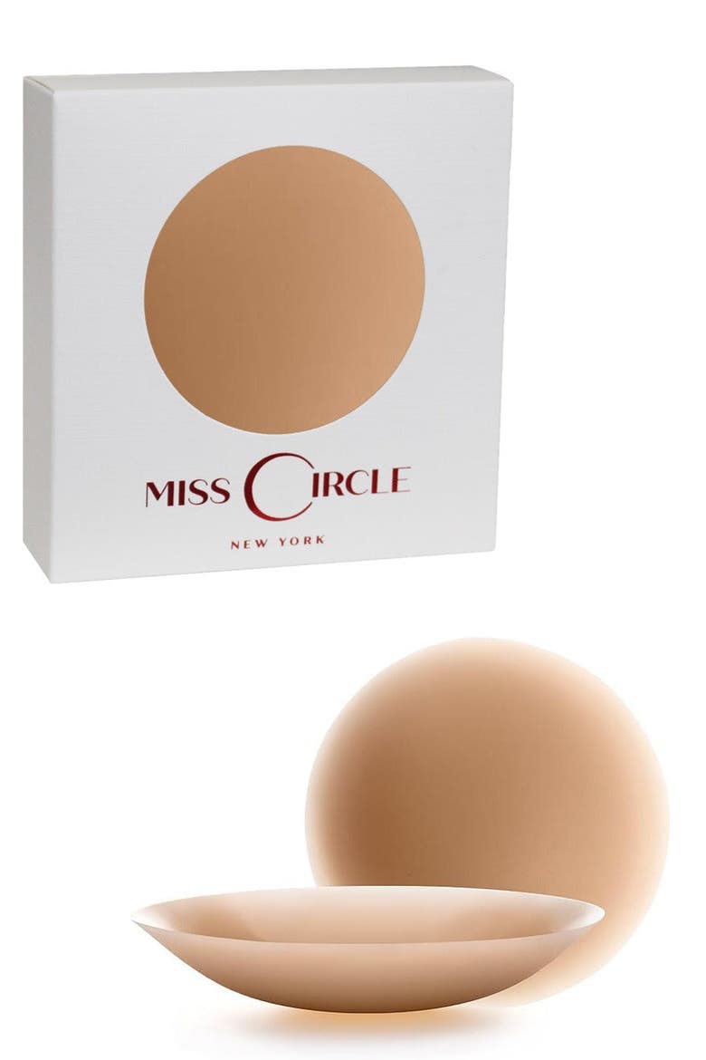 No Adhesive Silicone Reusable Nipple Covers, Main, color, Light Brown