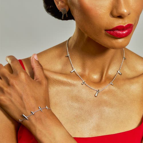 Lucy Quartermaine Shard Bracelet In Metallic