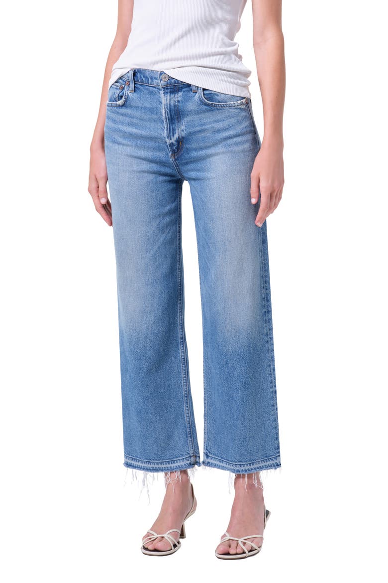 Ren High Waist Wide Leg Jeans, Main, color, MEASURE