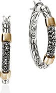 John Hardy JH Essentials Pavé Hoop Earrings