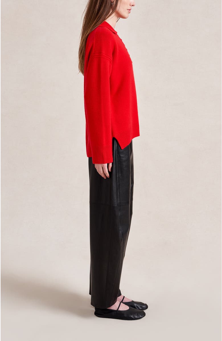 La Ligne Orson Polo, Alternate, color, Red