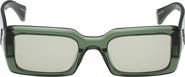 rag & bone 54mm Rectangular Sunglasses