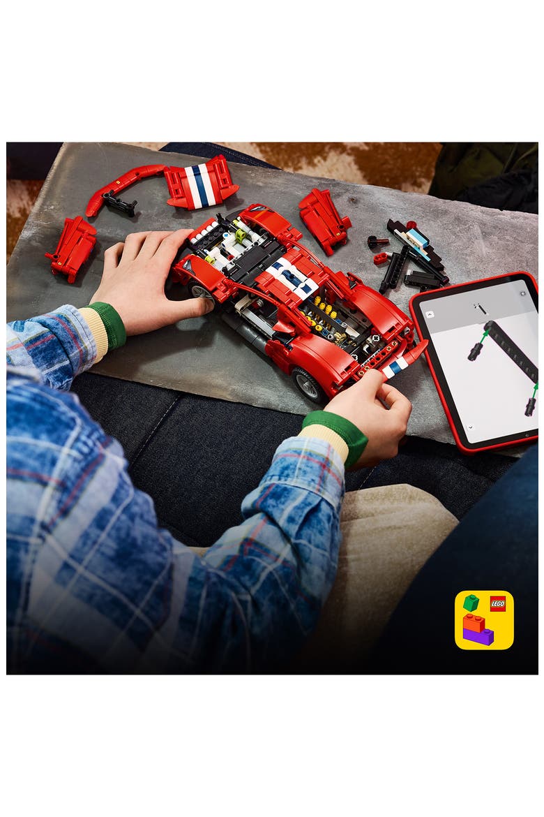 Technic™ Ferrari 488 Pista Car - 42235, Alternate, color, MULTI