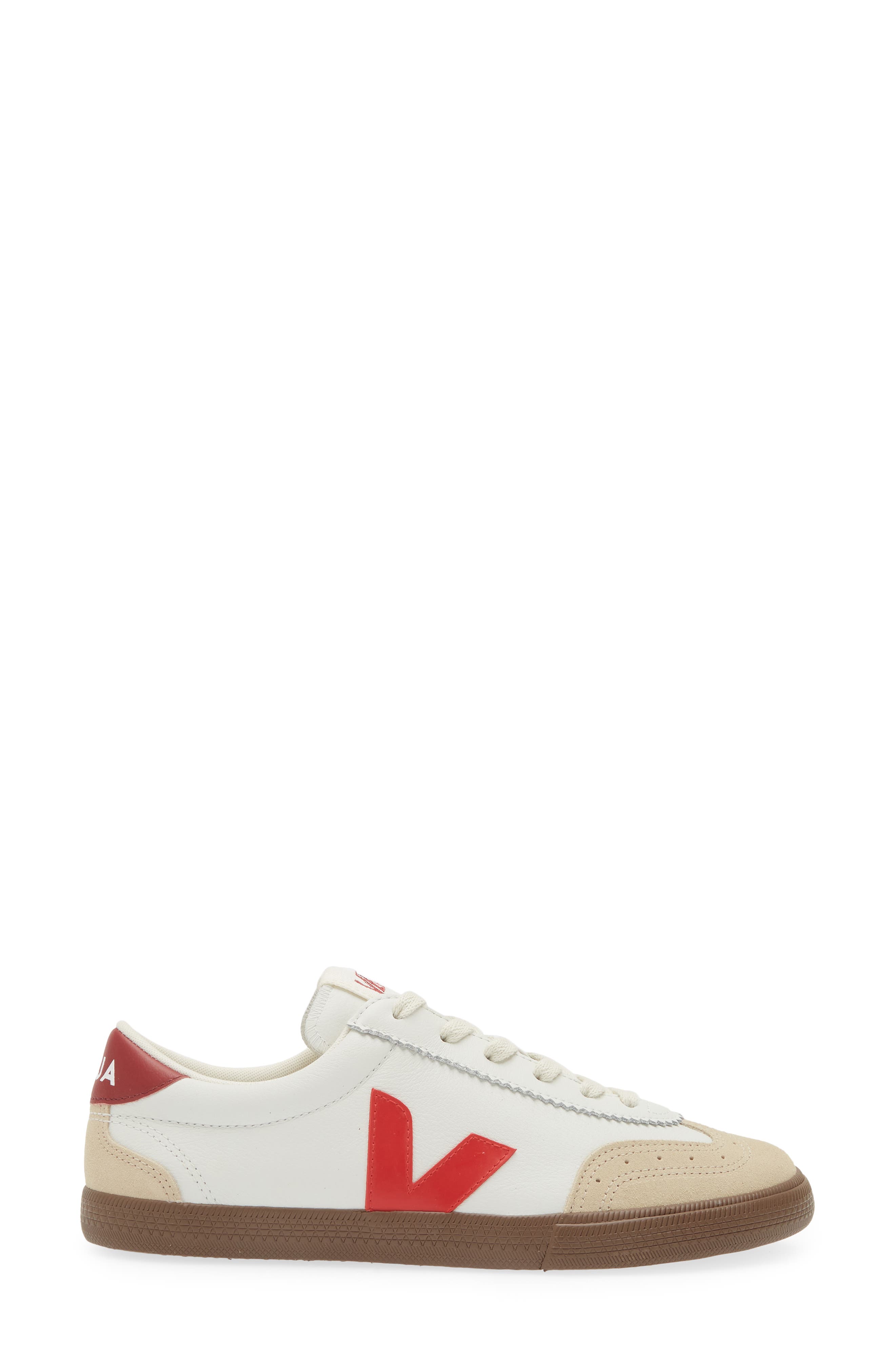 Volley O.T. Sneaker, Alternate, color, WHITE/ PEKIN/ BARK
