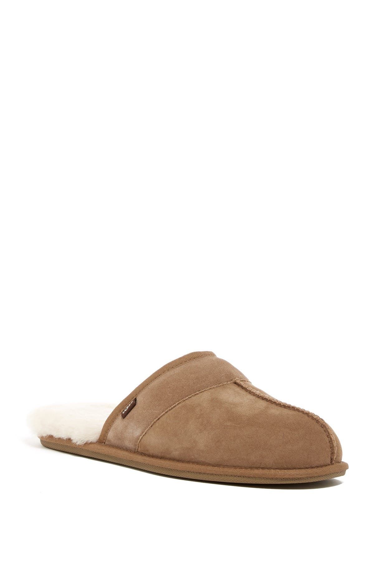 Leisure Genuine Shearling Lined Slipper, Main, color, CHE