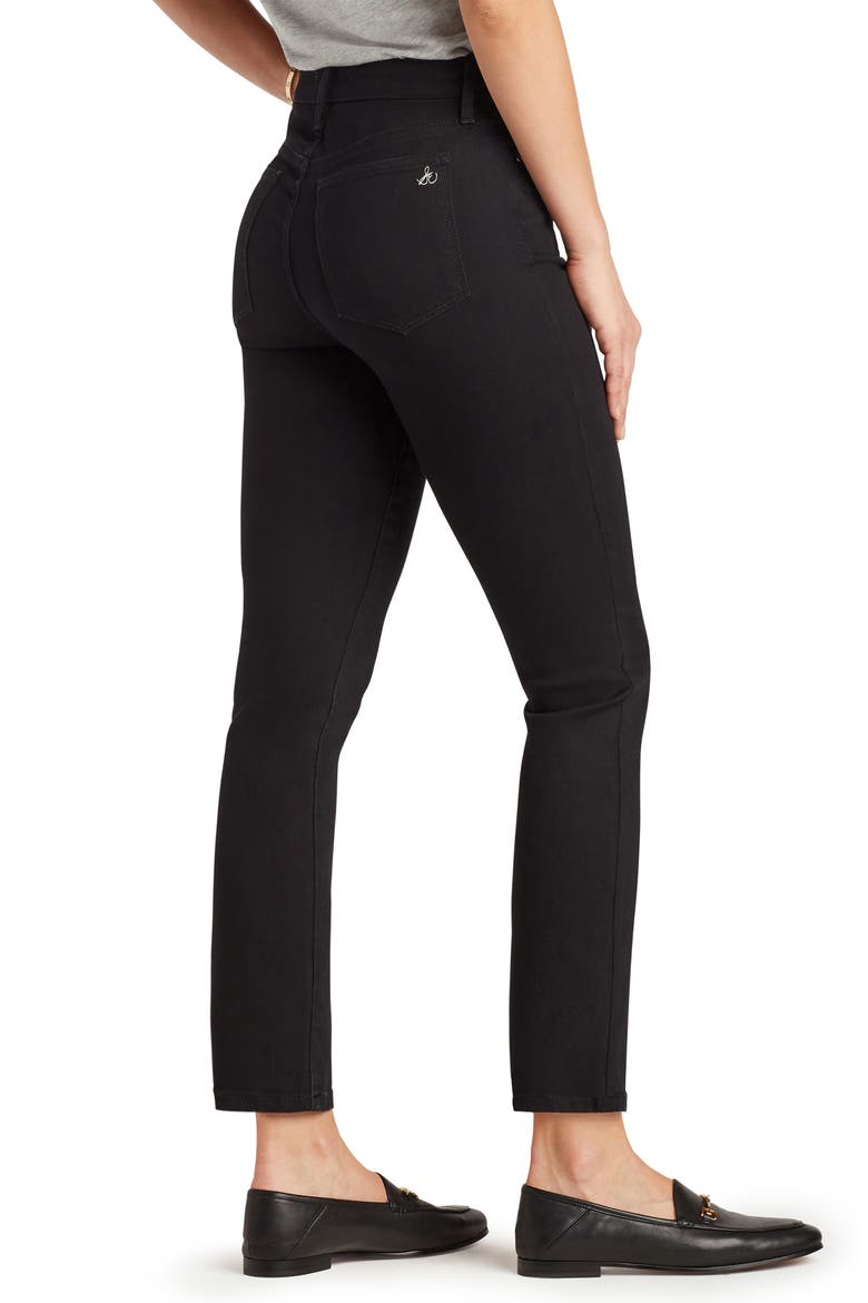 The Stiletto High Waist Ankle Straight Leg Jeans, Alternate, color, MERCEDES