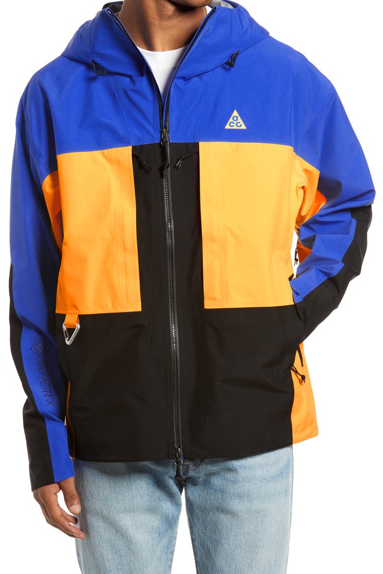 ACG Gore-Tex® Jacket, Alternate, color, HYPER ROYAL/ LASER ORANGE