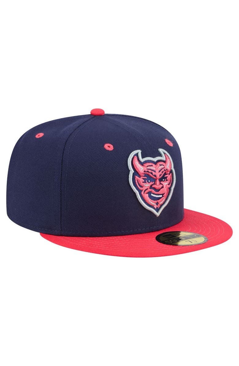 New Era Men's New Era Navy Iowa Cubs Copa de la Diversión 59FIFTY Fitted Hat, Alternate, color, 