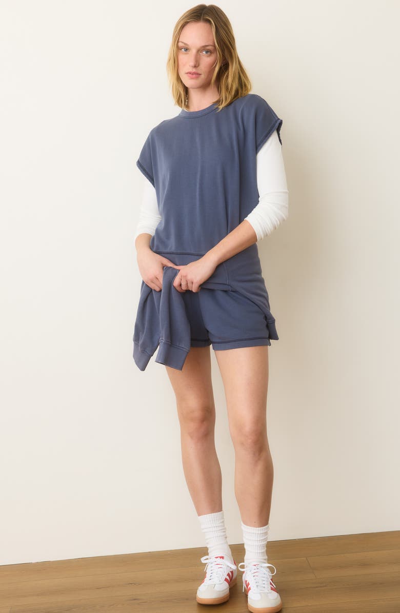 Marine Layer Cloud 9 Terry Dolman Top, Alternate, color,