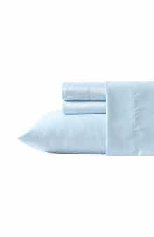 Laura Ashley Satin Bliss Solid Sheet Set