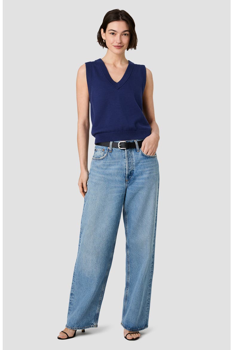 Willa V Neck Sweater Vest, Alternate, color, ROYAL BLUE (WILLA)
