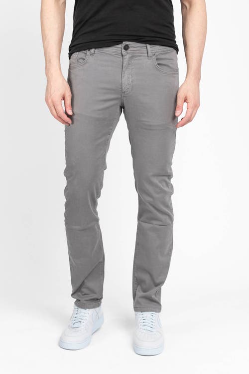 Jack Of Spades Jack Fit Five Pocket Pants In Charcoal Grey