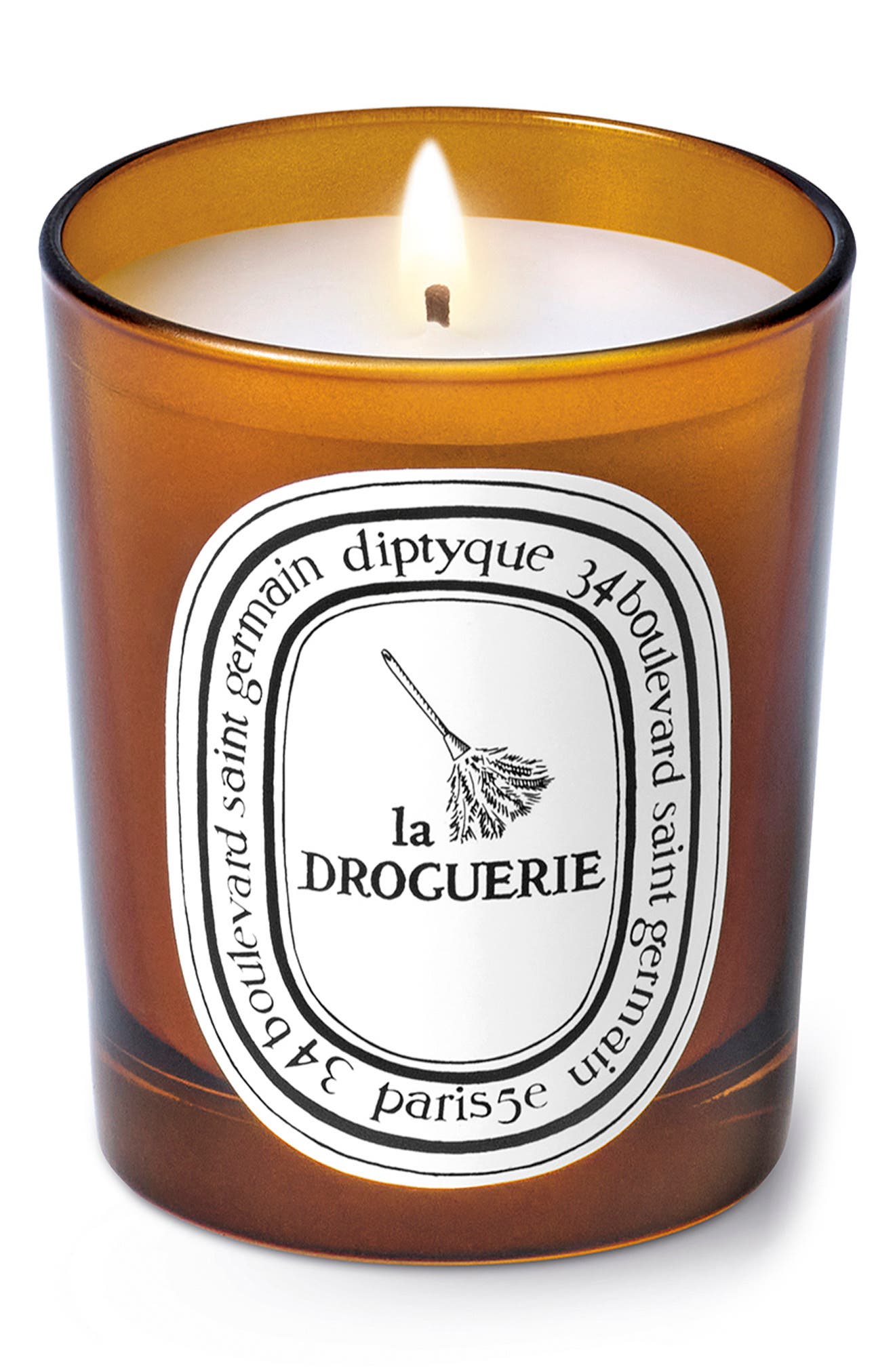 ディプティック　ラドログリ　バジルキャンドル Diptyque La Droguerie Odor Removing Candle | Nordstrom