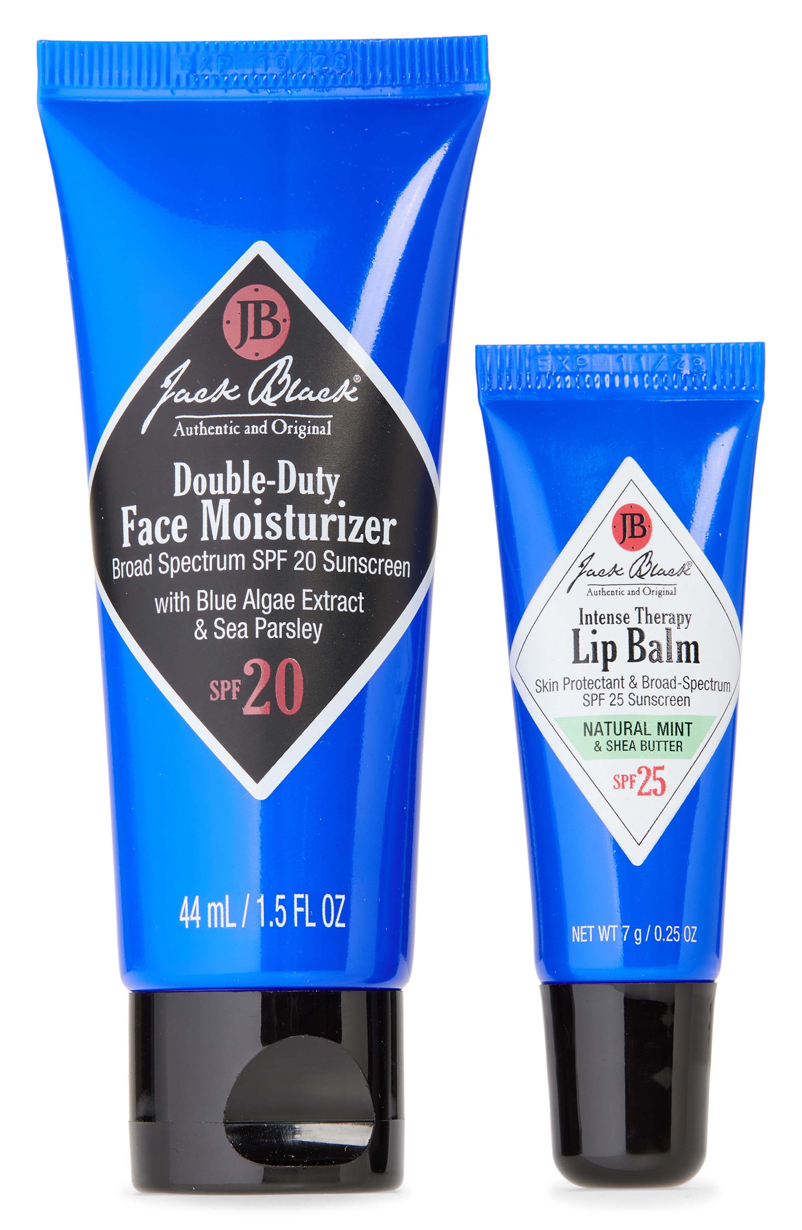 Jack Black Face Lip SPF Skin Care Set