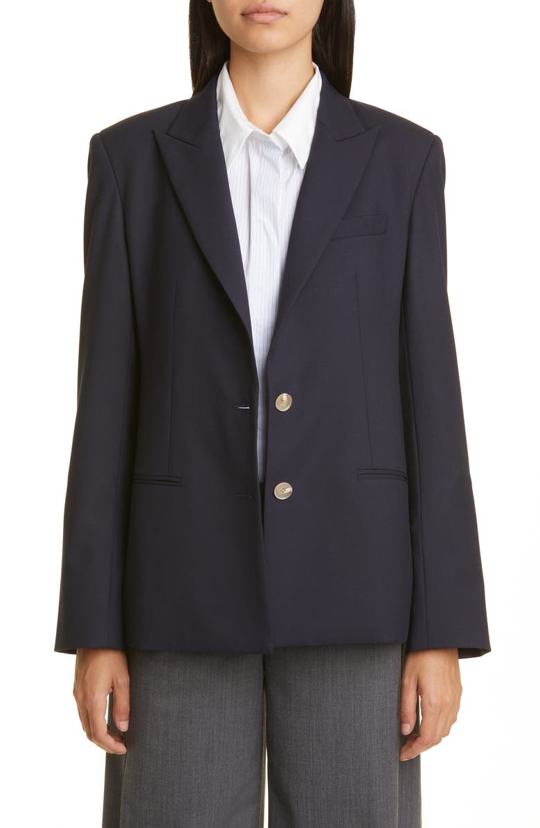 TWP The Husband Wool Blend Blazer, Main, color, 