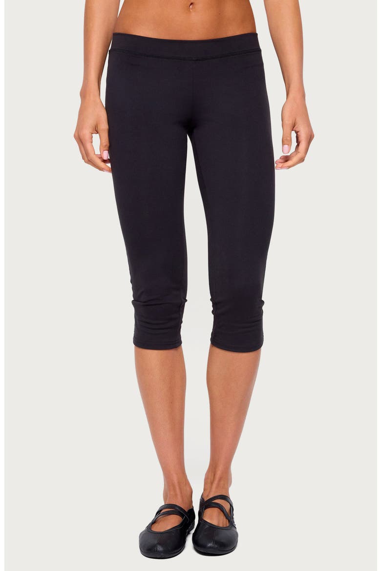Aiko Capri Pants, Main, color, BLACK