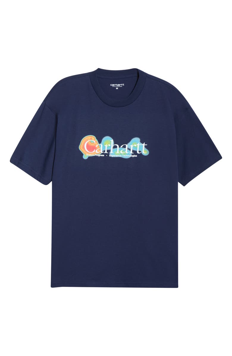 Carhartt Work In Progress Experiential Organic Cotton Graphic T-Shirt, Main, color, Jupiter