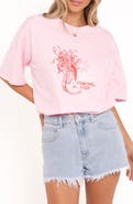 Petal & Pup Alanna Cowgirl Club Cotton Oversize Graphic T-Shirt