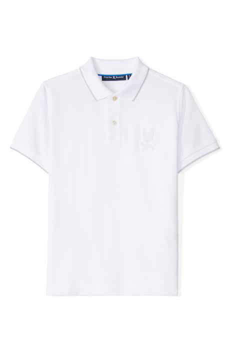 Psycho Bunny Kids' Kingston Tipped Piqué Polo