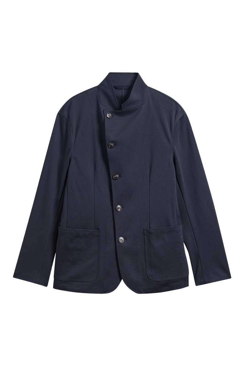 Signature Capsule Knit Blazer, Alternate, color, NAVY
