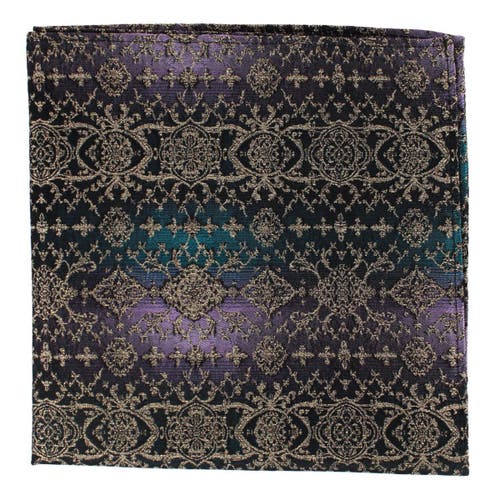 Trafalgar The Spellbound Brocade Novelty Silk 12x12 Pocket Square In Multi