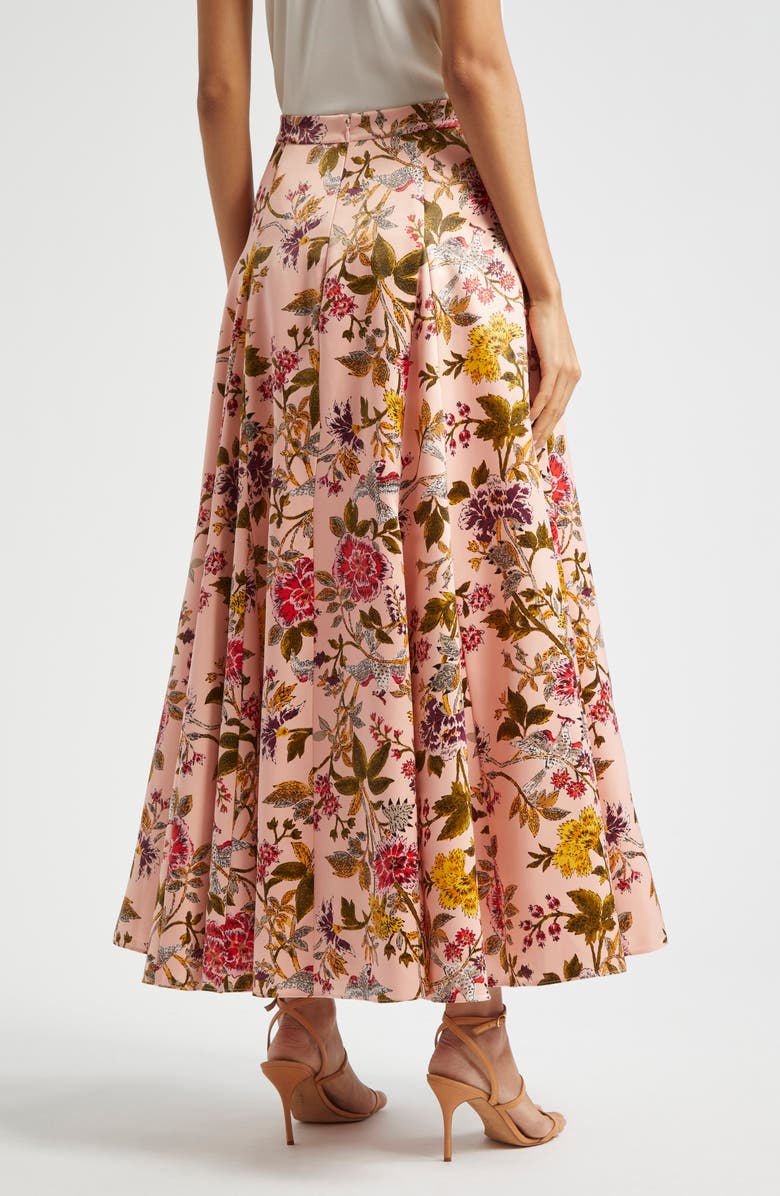 Cinq à Sept Hilda Floral Skirt, Alternate, color, 