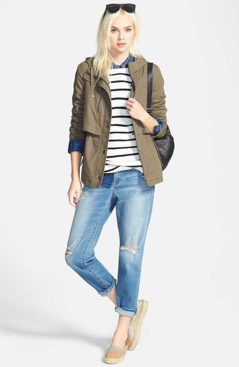 Leith 52mm Cat Eye Sunglasses, Alternate, color, 