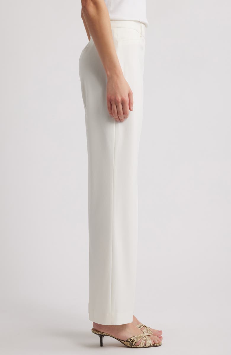 Tahari ASL Bird Eye Straight Leg Pants, Alternate, color,
