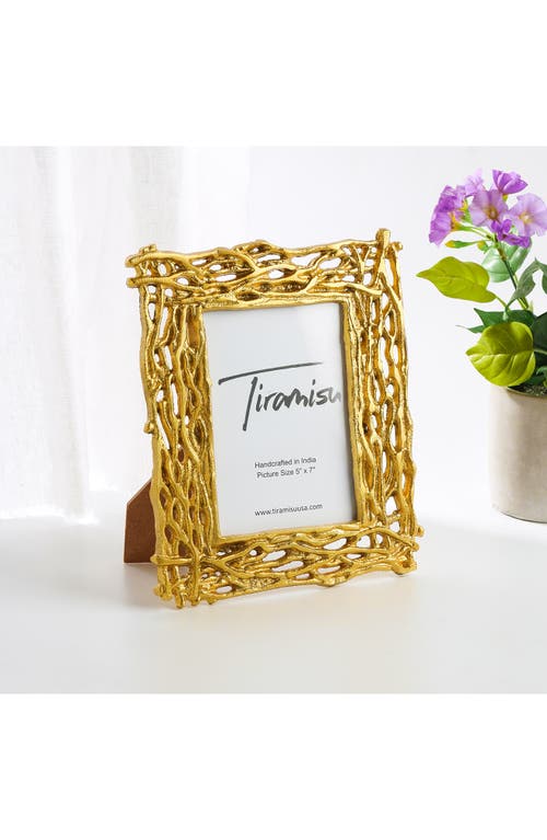 Tiramisu Gleam Picture Frame In Gold