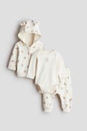 H&M 3-piece Cotton Set