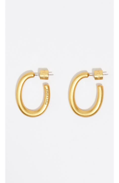 Mattehoop Earrings