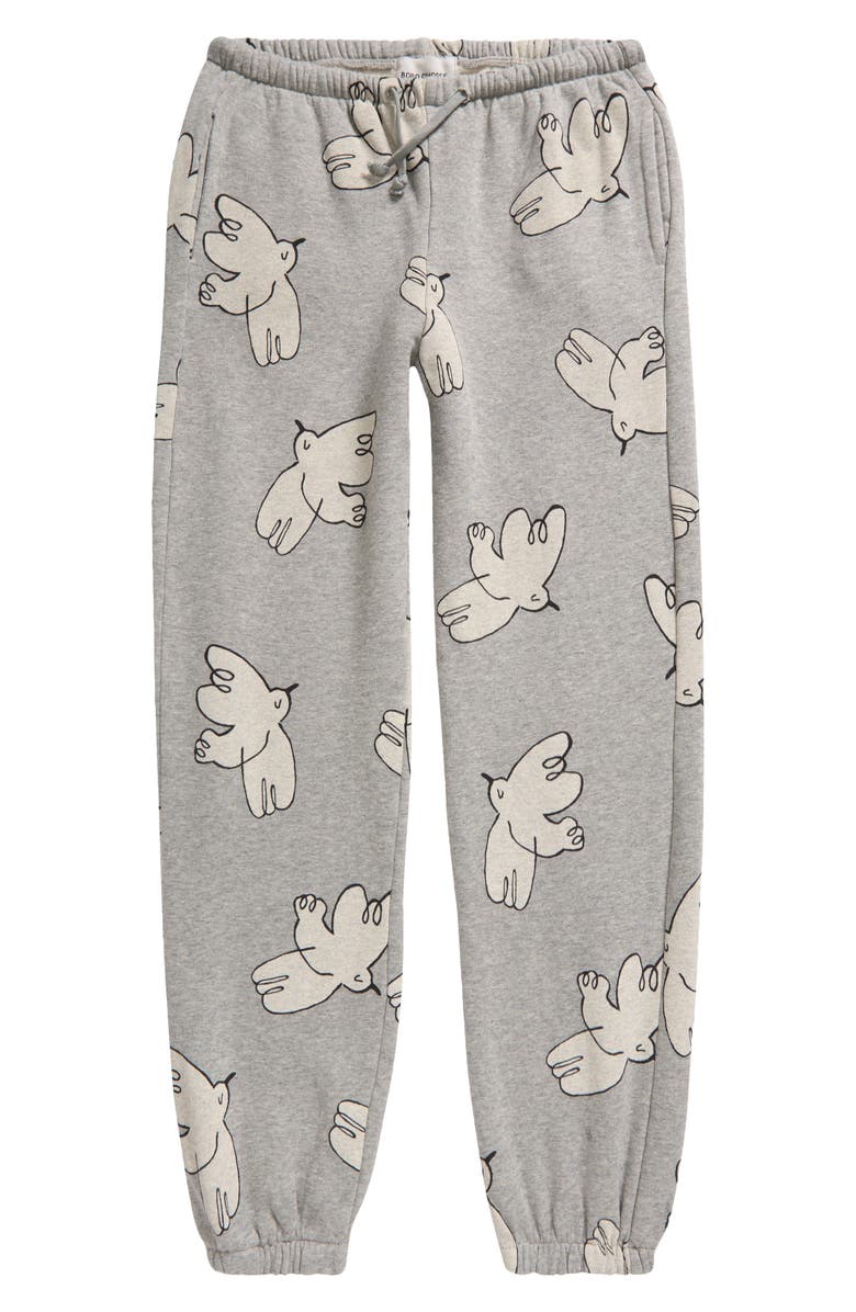 Bobo Choses Kids' Freedom Bird Graphic Sweatpants, Main, color, 