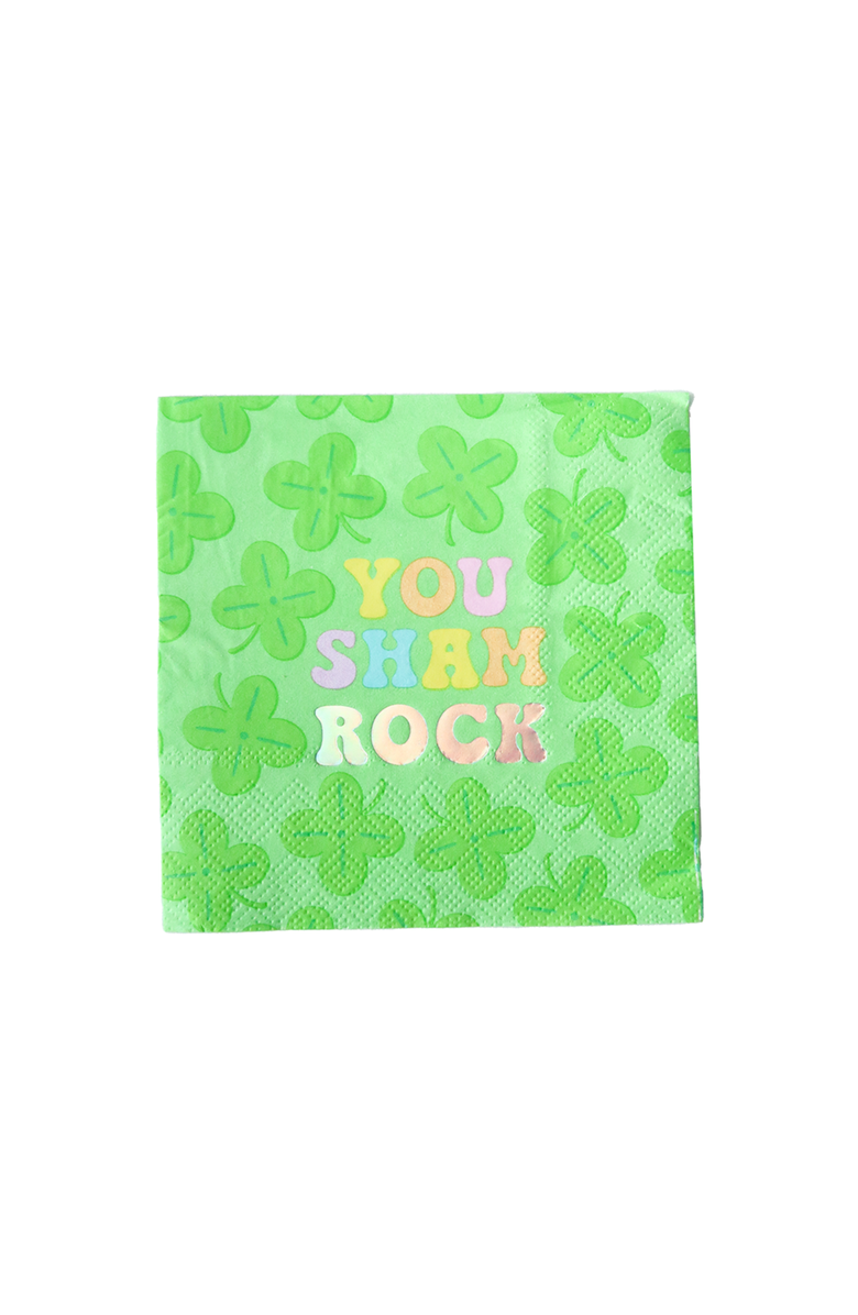 Daydream Society Lucky Me St. Patrick's Day Petite Napkins, Main, color, Assorted Pre-Pack