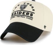 '47 Men's '47  Natural Las Vegas Raiders Windham Clean Up Adjustable Hat