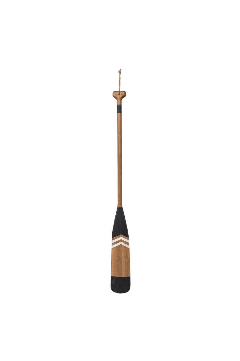 Wooden Decorative Wall Hanging Oar 35.4", Main, color, Brown