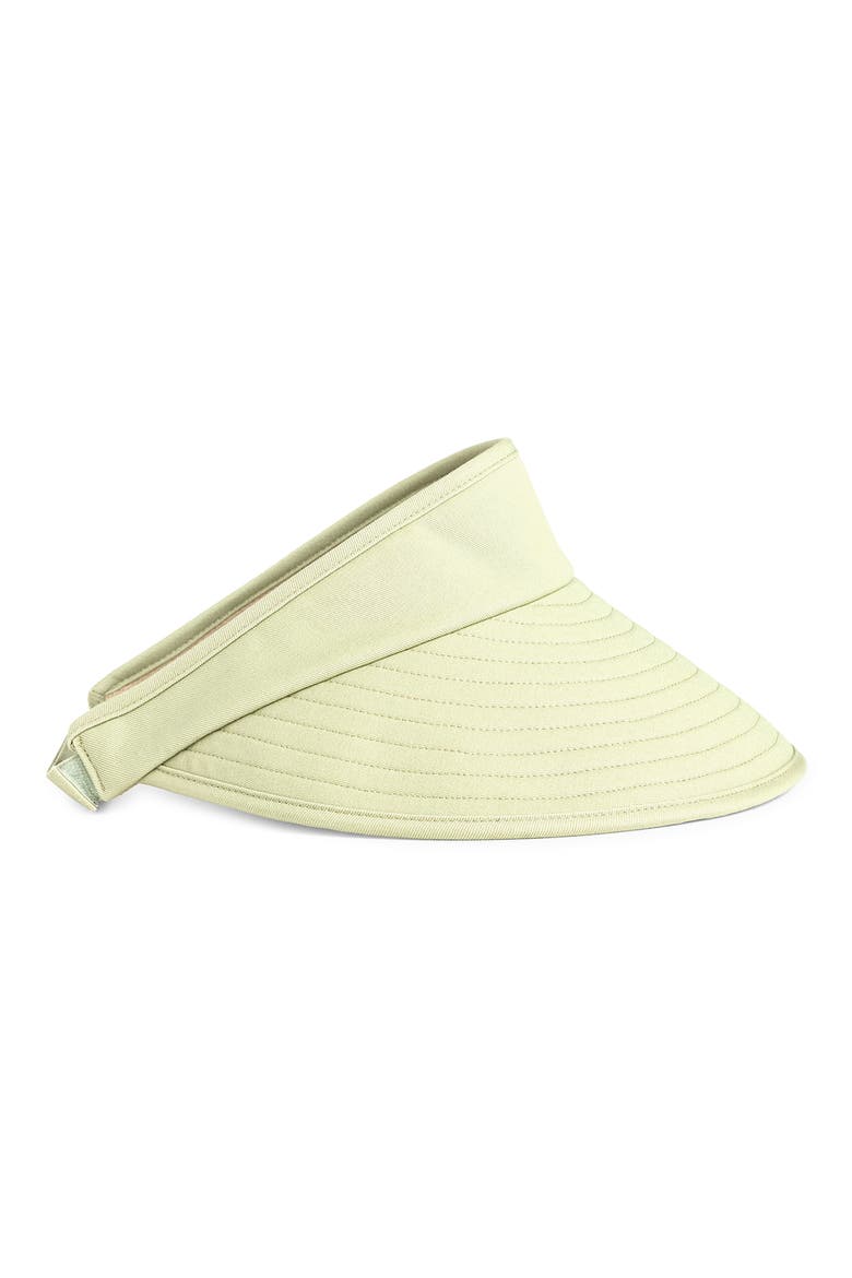 Wide Brim Twill Visor, Alternate, color, LIGHT SAGE