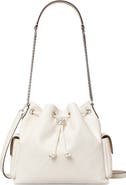 Tory Burch Charlie Quilted Leather Drawstring Shoulder Bag