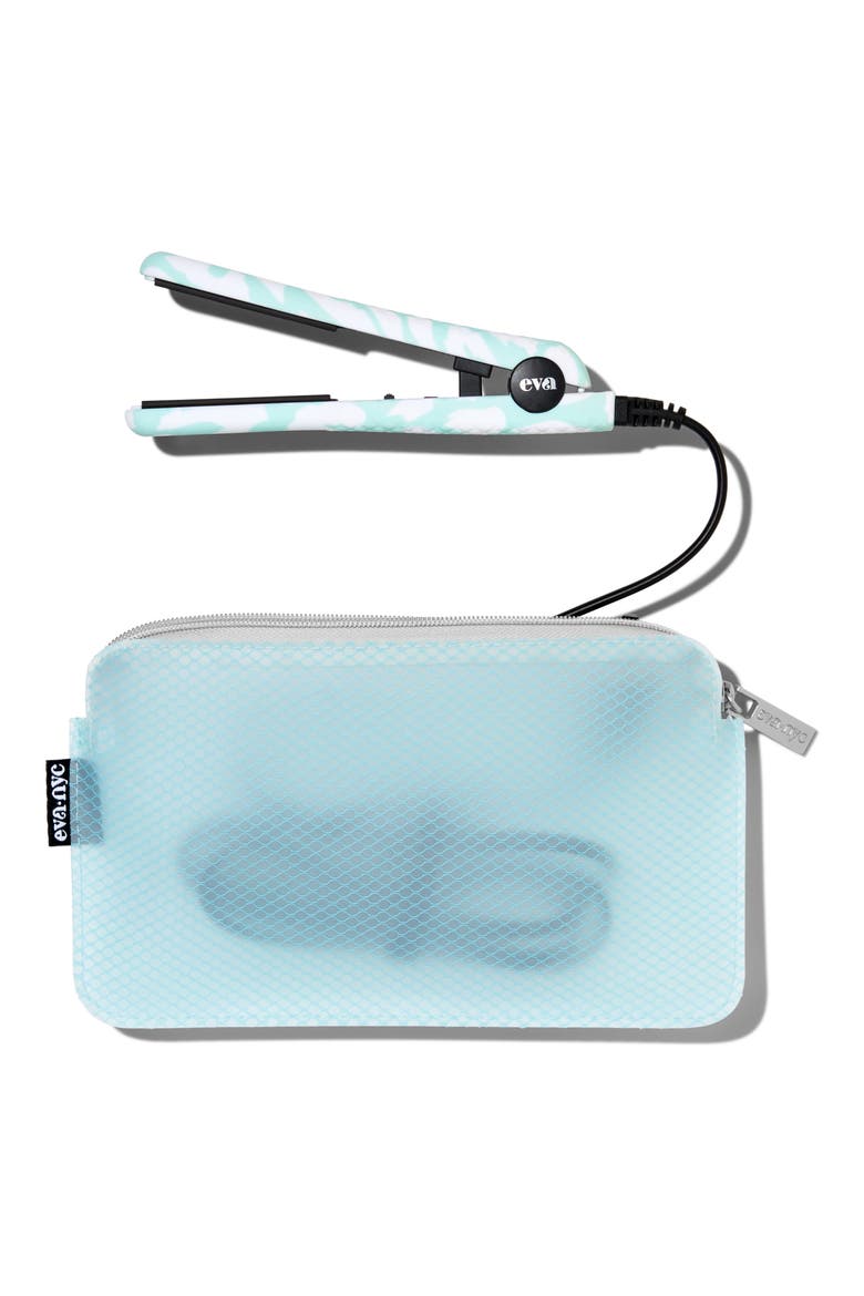Mini Healthy Heat Ceramic Styling Iron, Alternate, color, MINT LEOPARD