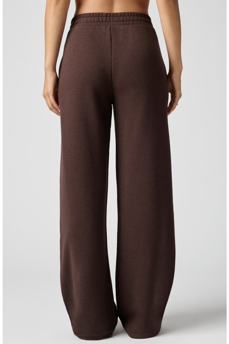 Cozy Crush V Wide Leg Sweatpants, Alternate, color, CANYON BROWN