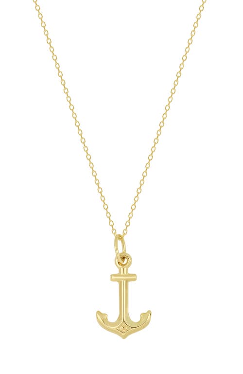 Bony Levy 14K Gold Anchor Pendant Necklace in 14K Yellow Gold  product