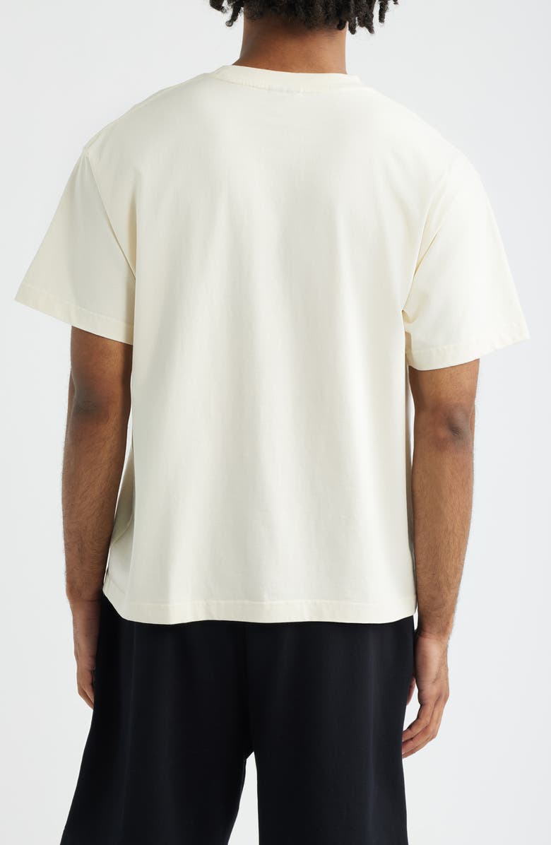 SANTO STUDIO Statue Graphic Cotton T-Shirt, Alternate, color, Cream