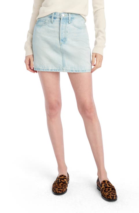 The Otto Denim Miniskirt