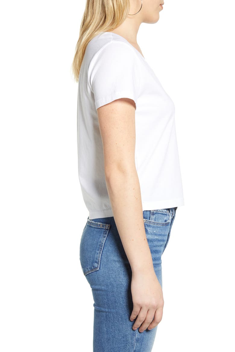 Supima® Cotton T-Shirt, Alternate, color, WHITE