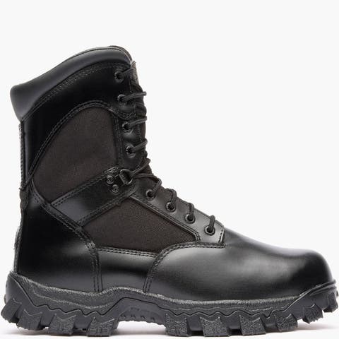 Zipper Composite Toe Public Service Boot