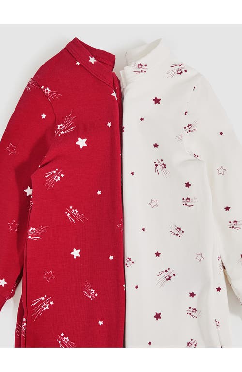Reiss Joy Set Of 2 Footies In Red