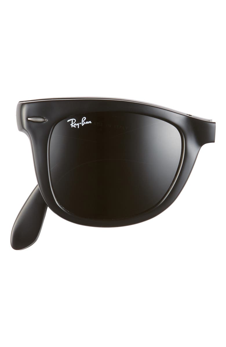 Ray-Ban Wayfarer 50mm Folding Sunglasses, Alternate, color,