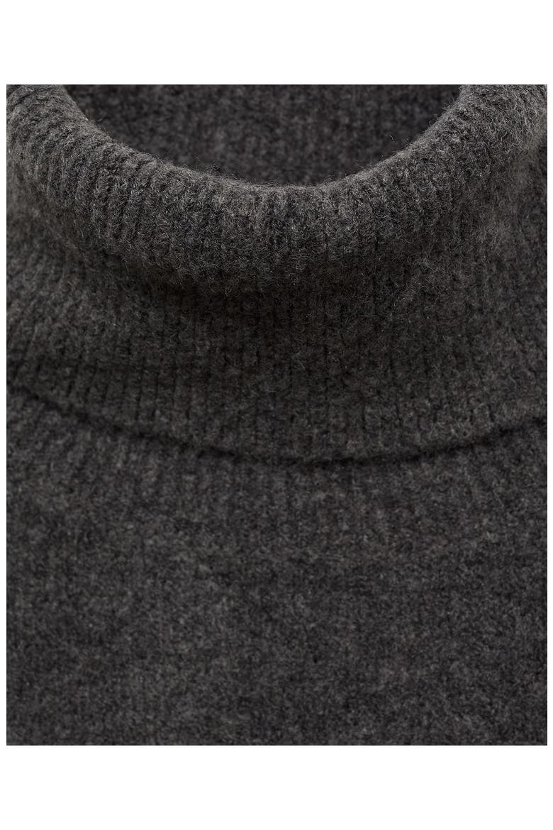 Turtleneck Sweater, Alternate, color, CHARCOAL