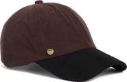BCBG Colorblocked Corduroy Baseball Cap
